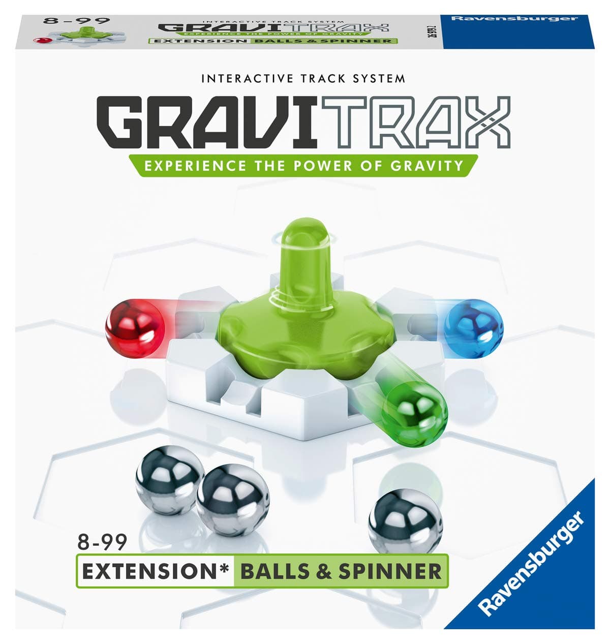 Настолна игра Ravensburger GraviTrax - Допълнение Топки и въртележка