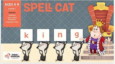 Игра за звуците, буквите и правописа - Нахрани котето