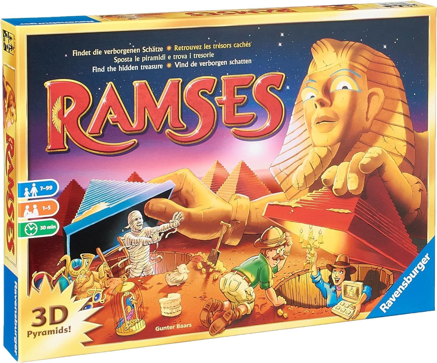 Настолна игра Ravensburger - Рамзес