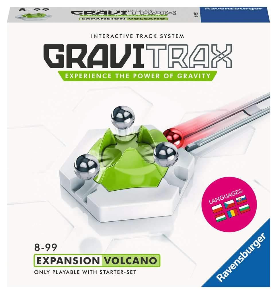 Настолна игра Ravensburger GraviTrax - Допълнение Вулкан