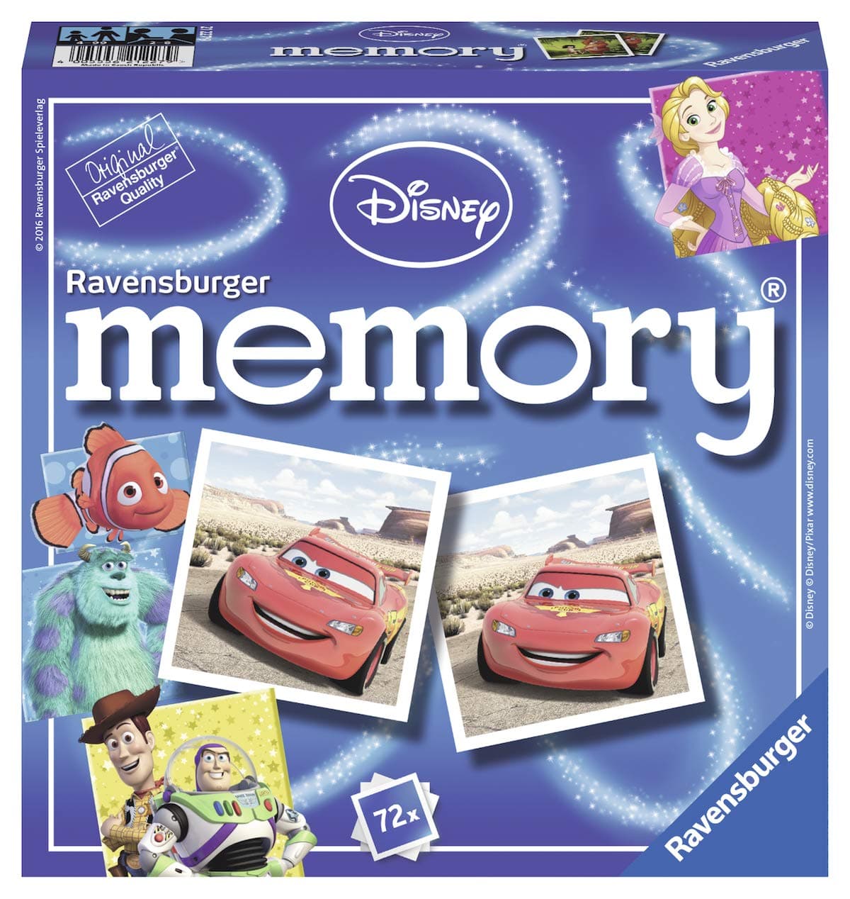 Игра Мемори карти 72 бр. - Дисни герои