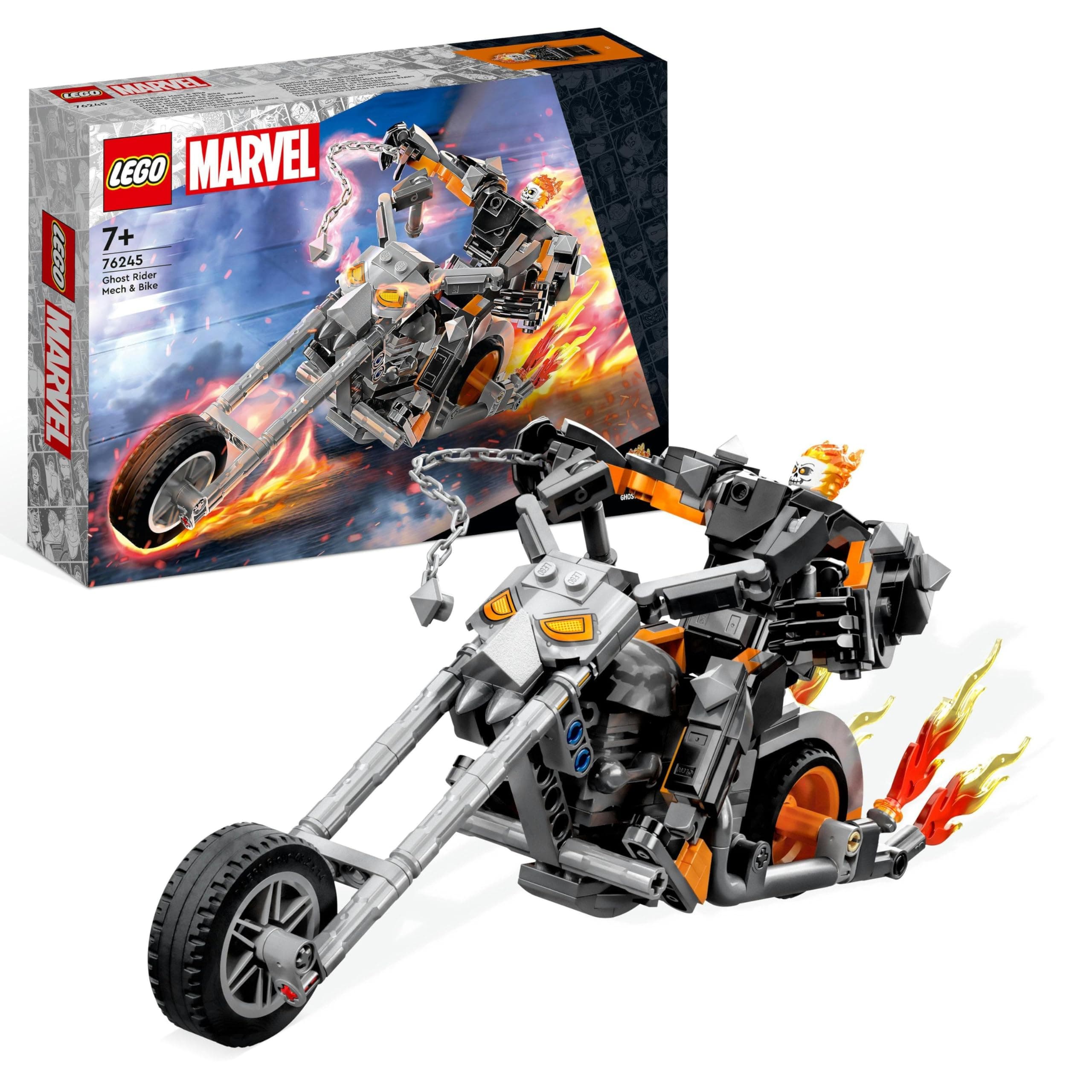 LEGO® Marvel Super Heroes 76245 - Робот и мотоциклет на Призрачния ездач
