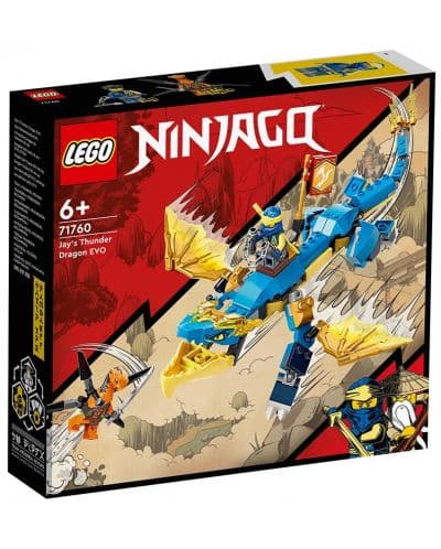 LEGO® NINJAGO™ 71760 - Буреносният дракон на Jay EVO
