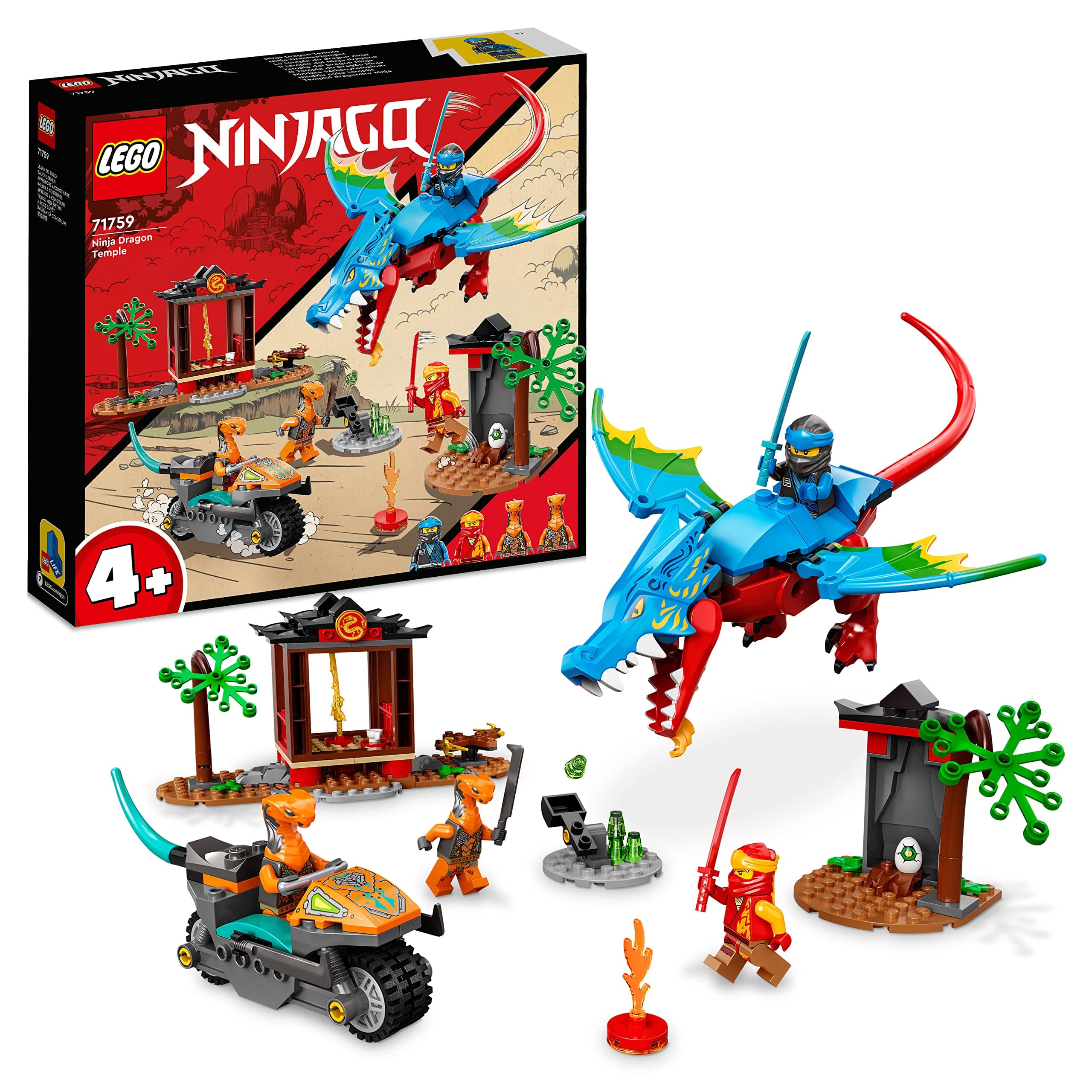 LEGO® NINJAGO™ 71759 - Драконовият храм на нинджите