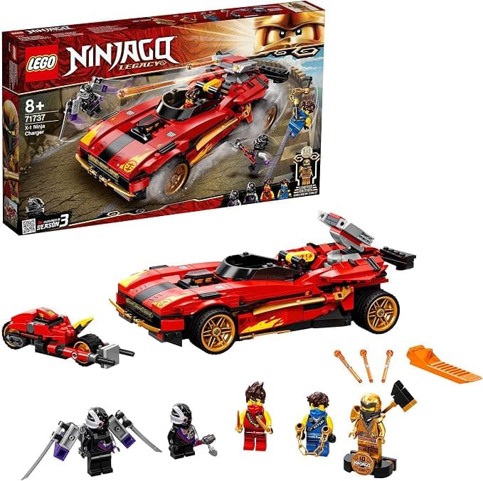 LEGO® NINJAGO™ 71737 - Нинджа нападател X-1