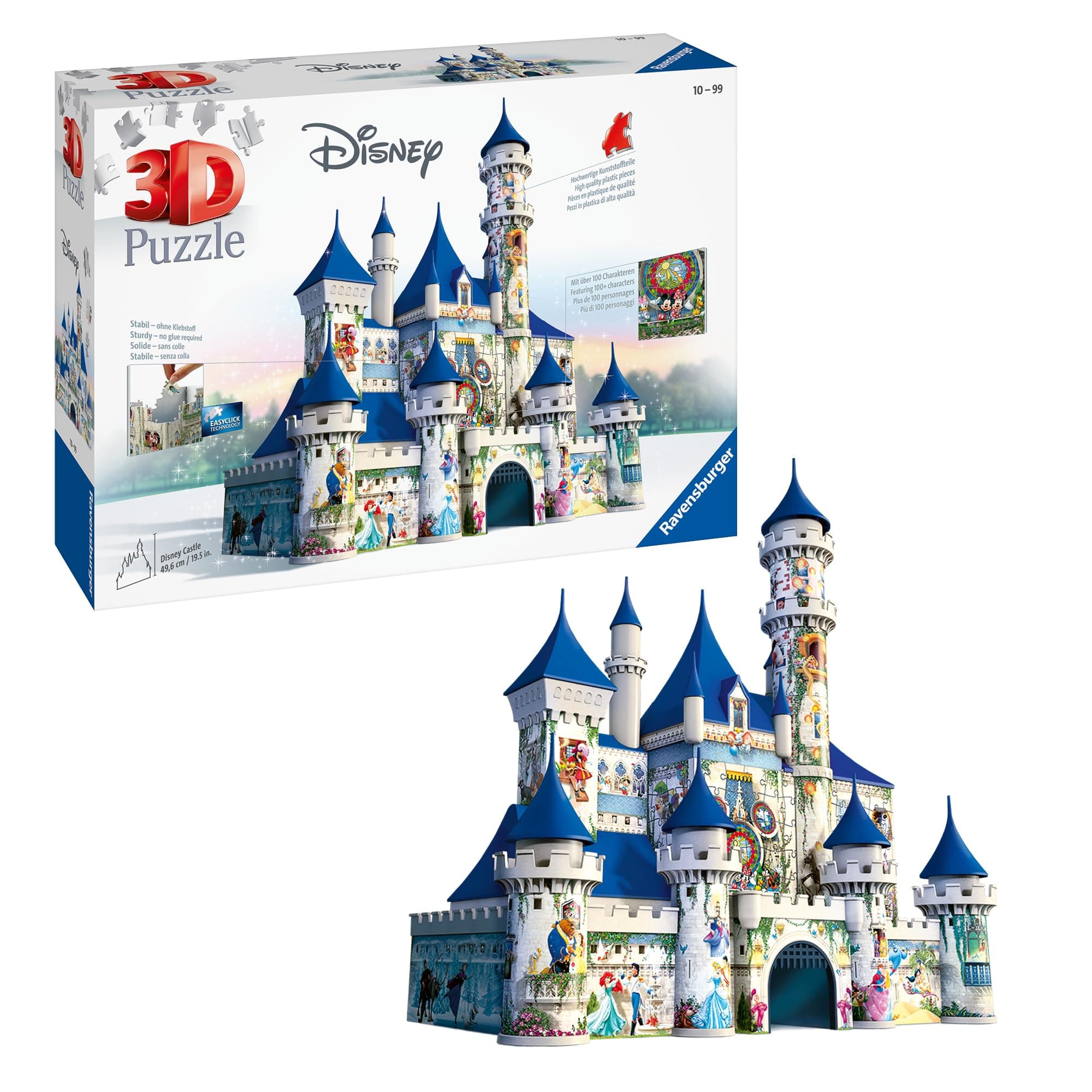 3D Пъзел Ravensburger 216 ел. - Дисни замък
