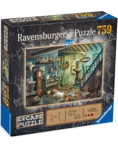Пъзел Ravensburger 759 ел. - Escape 8: Забранено мазе