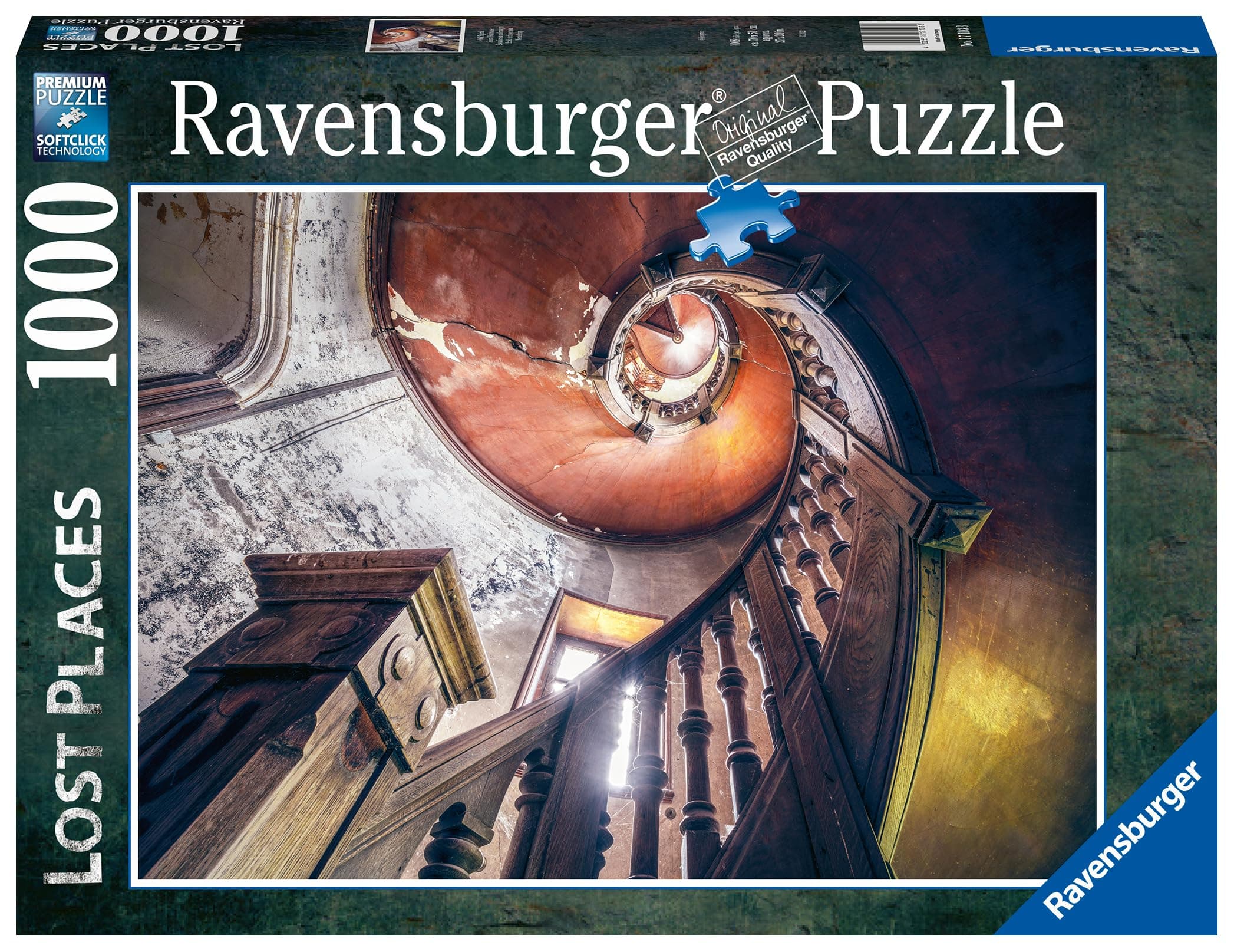 Пъзел Ravensburger 1000 ел. - Lost Places: Дъбова спирала