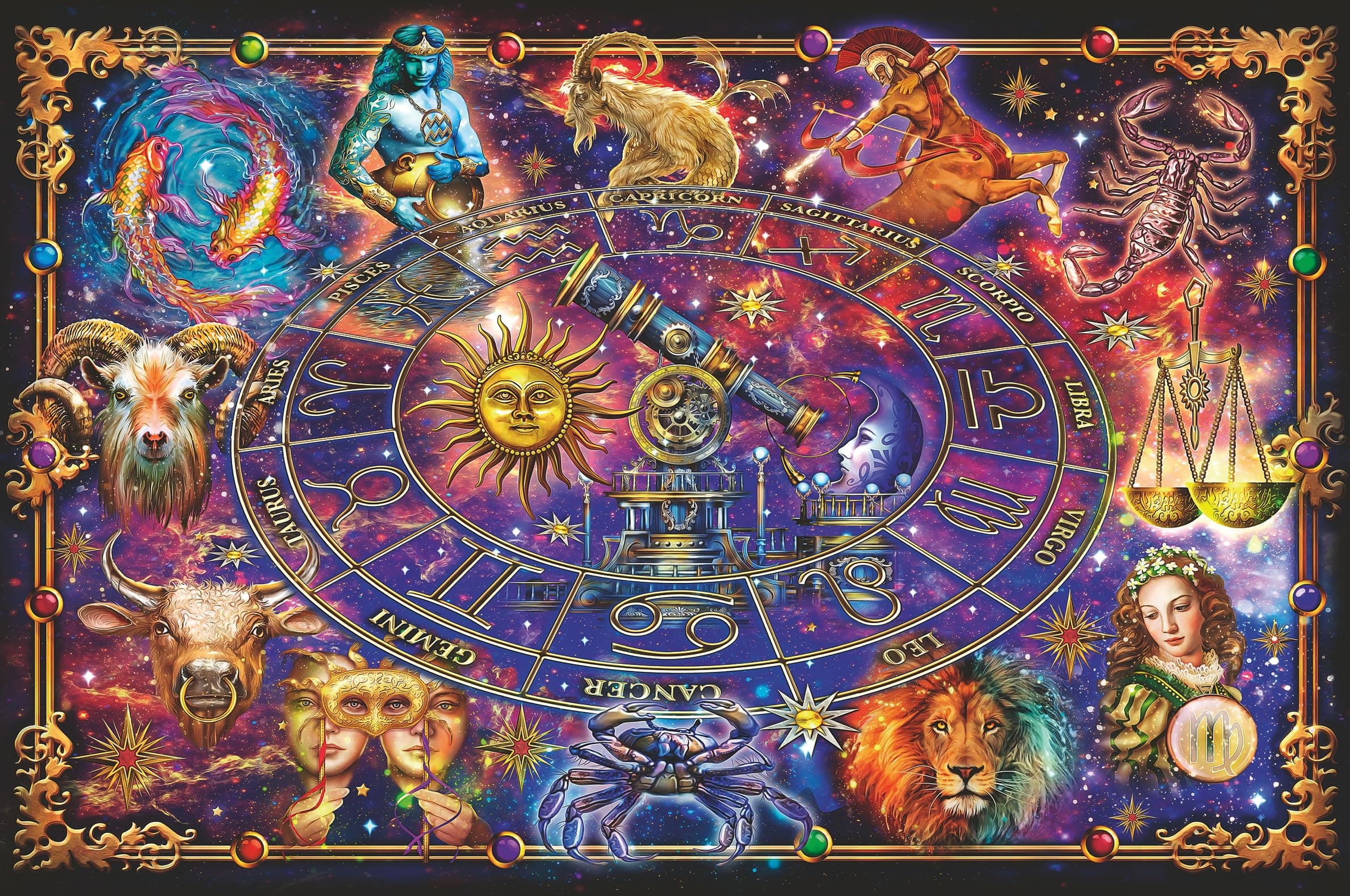 Пъзел Ravensburger 3000 ел. - Зодиак