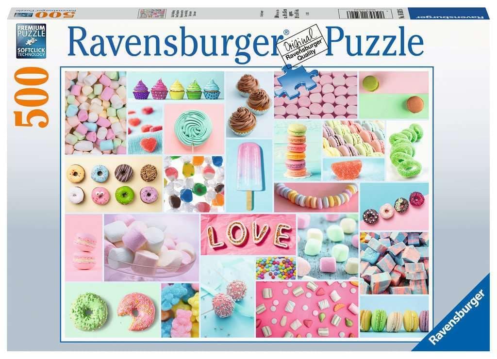 Пъзел Ravensburger 500 ел. - Сладки изкушения