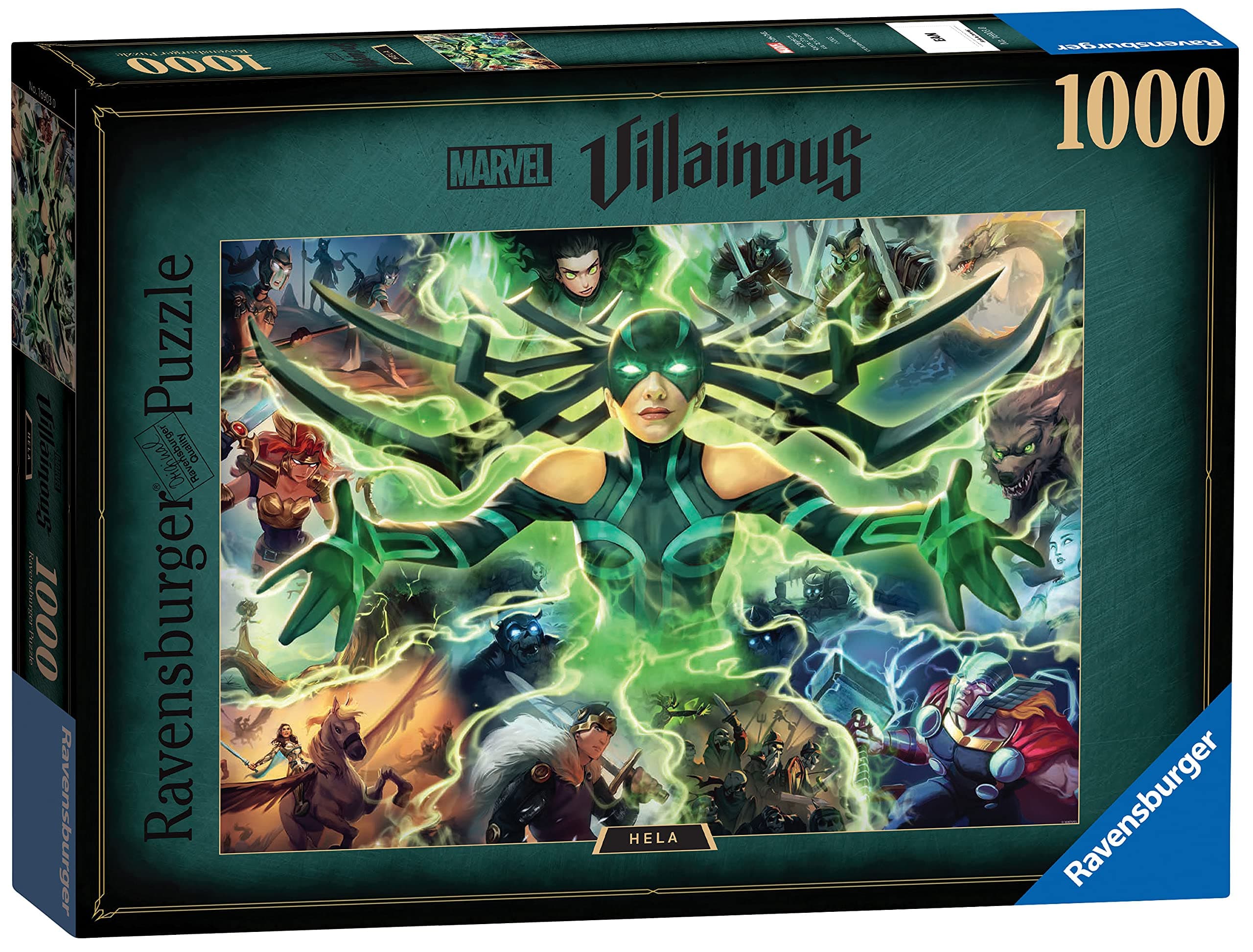 Пъзел Ravensburger 1000 ел. - Дисни злодей: Хела