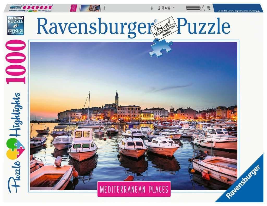Пъзел Ravensburger 1000 ел. - Средиземноморие: Хърватска