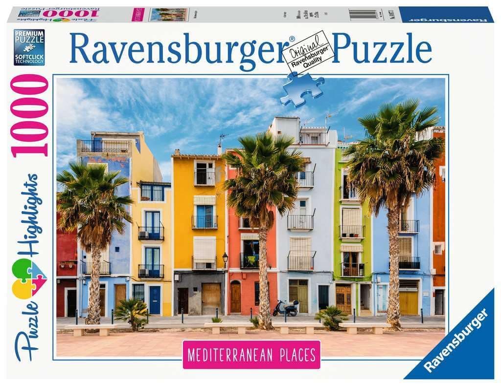 Пъзел Ravensburger 1000 ел. - Средиземноморие: Испания