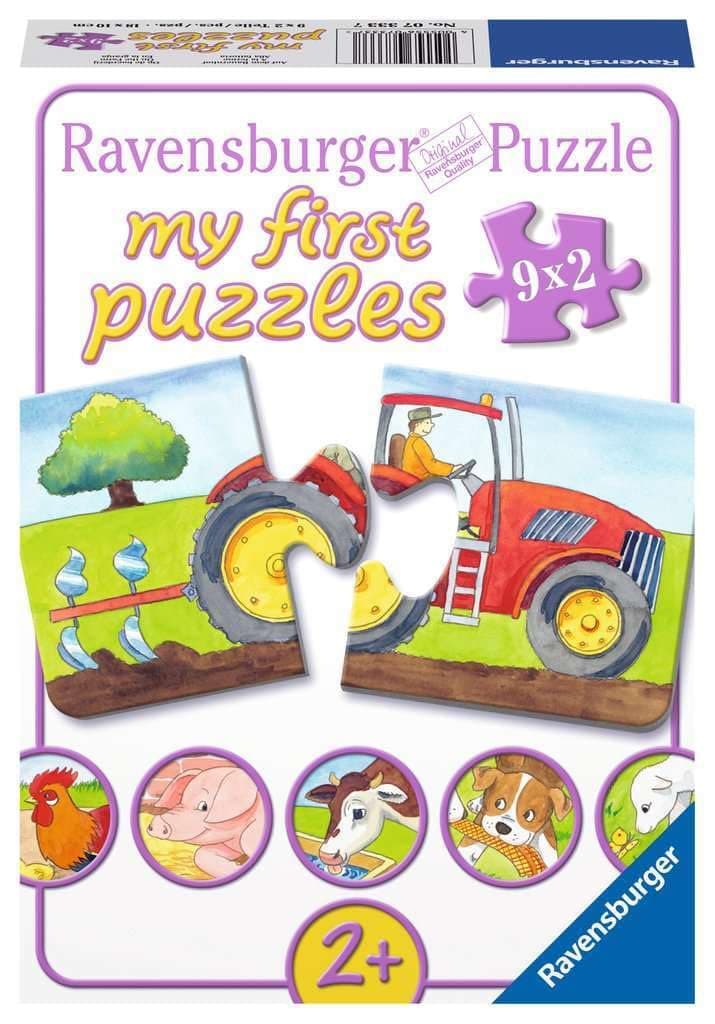 Моят първи Пъзел Ravensburger 9х2 ел. -