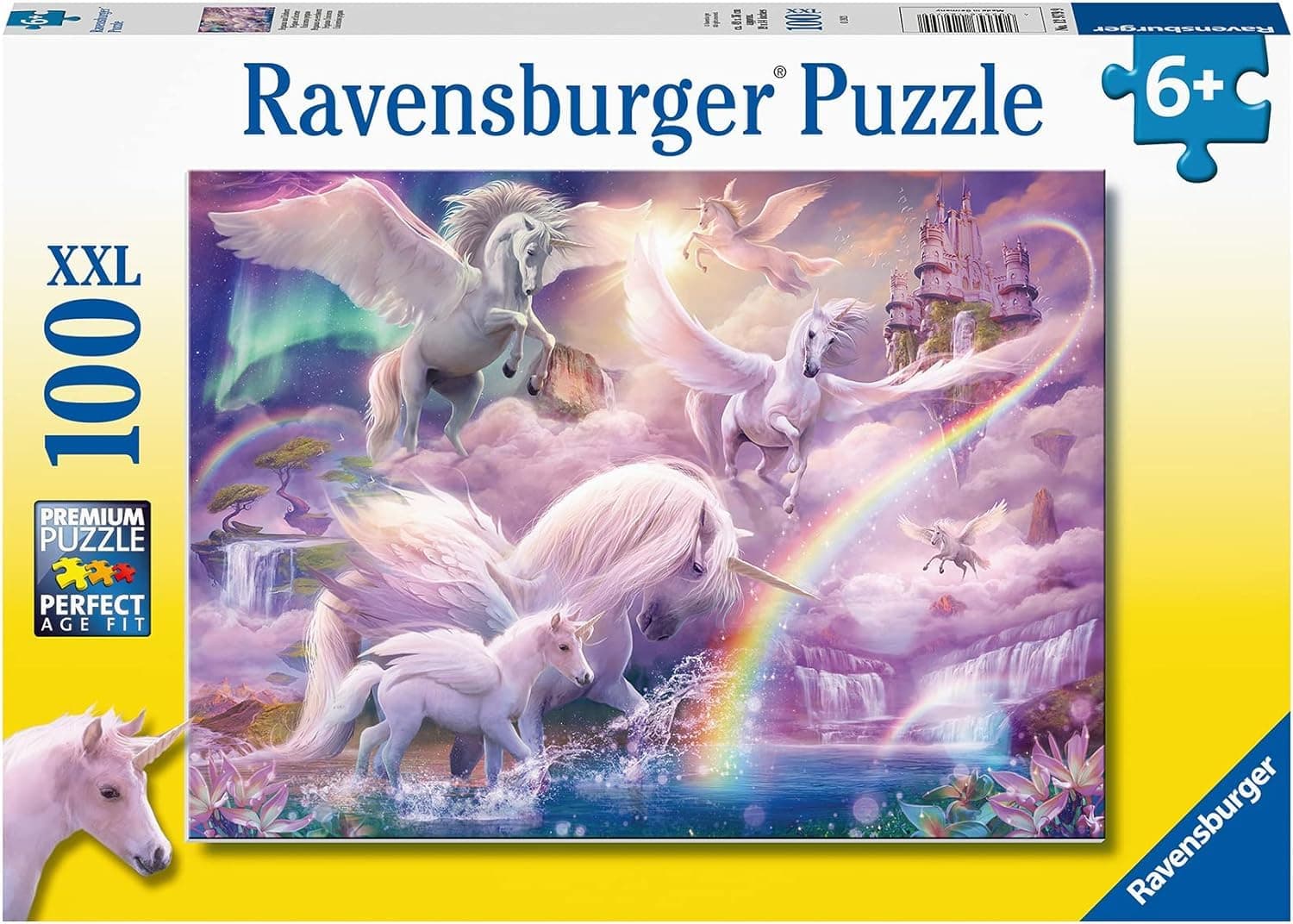 Пъзел Ravensburger 100 ел. XXL - Пегас еднорог