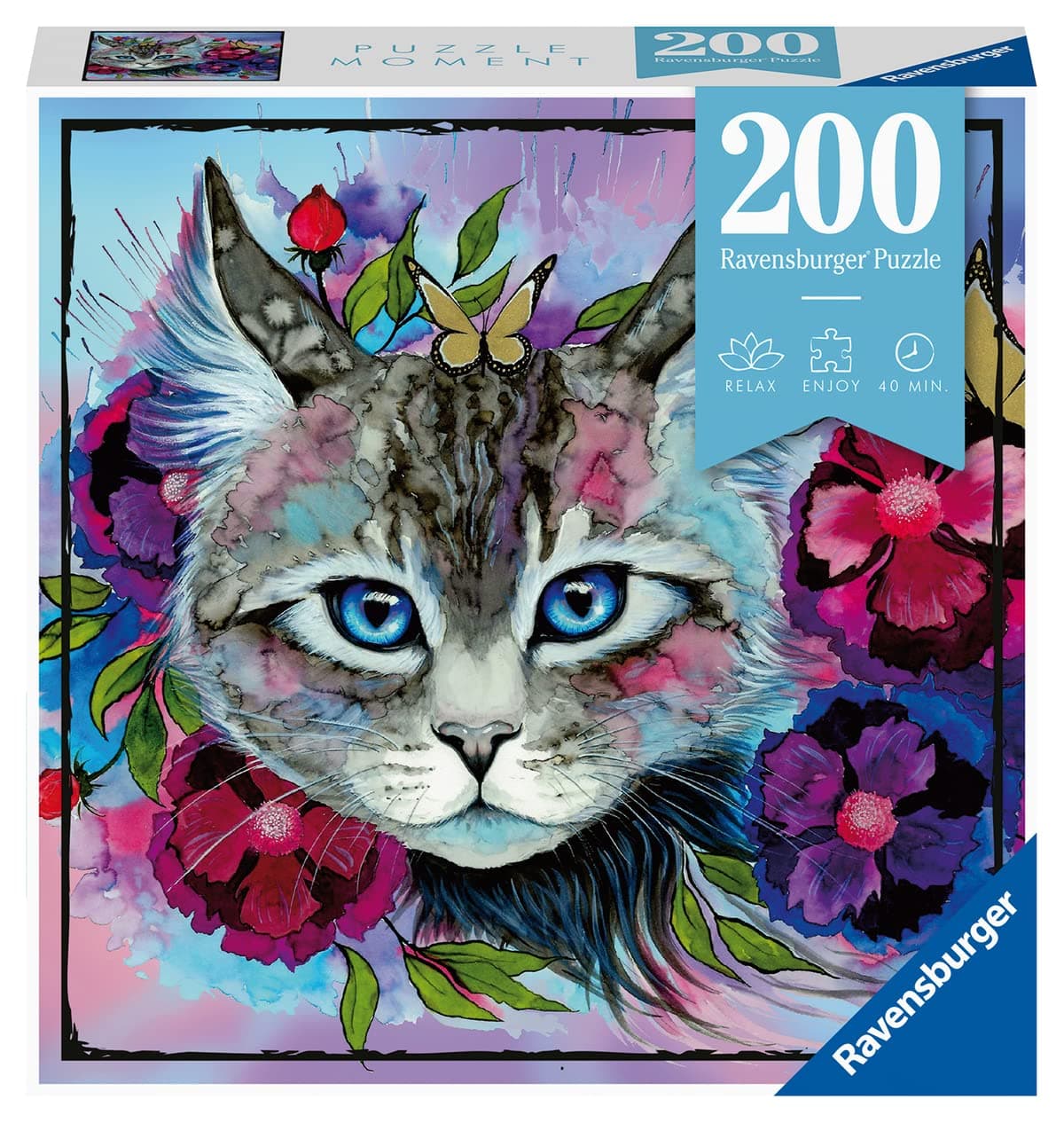 Пъзел Ravensburger Moments 200 ел. - Котка