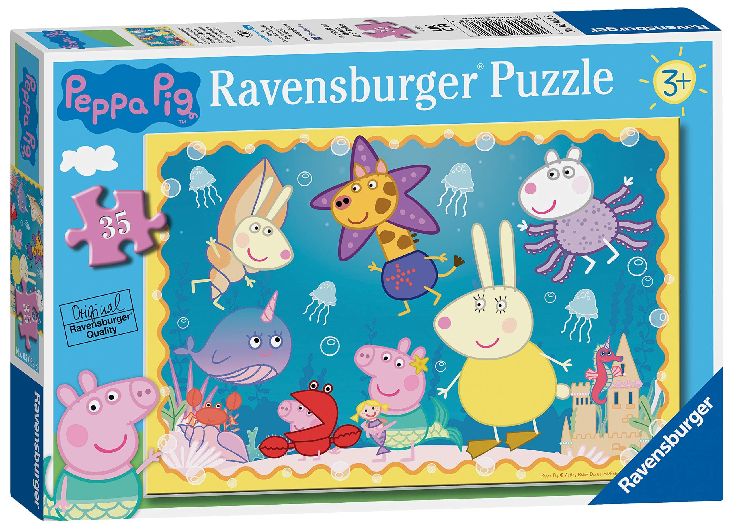 Пъзел Ravensburger 35 ел. - Peppa Pig: Подводно приключение