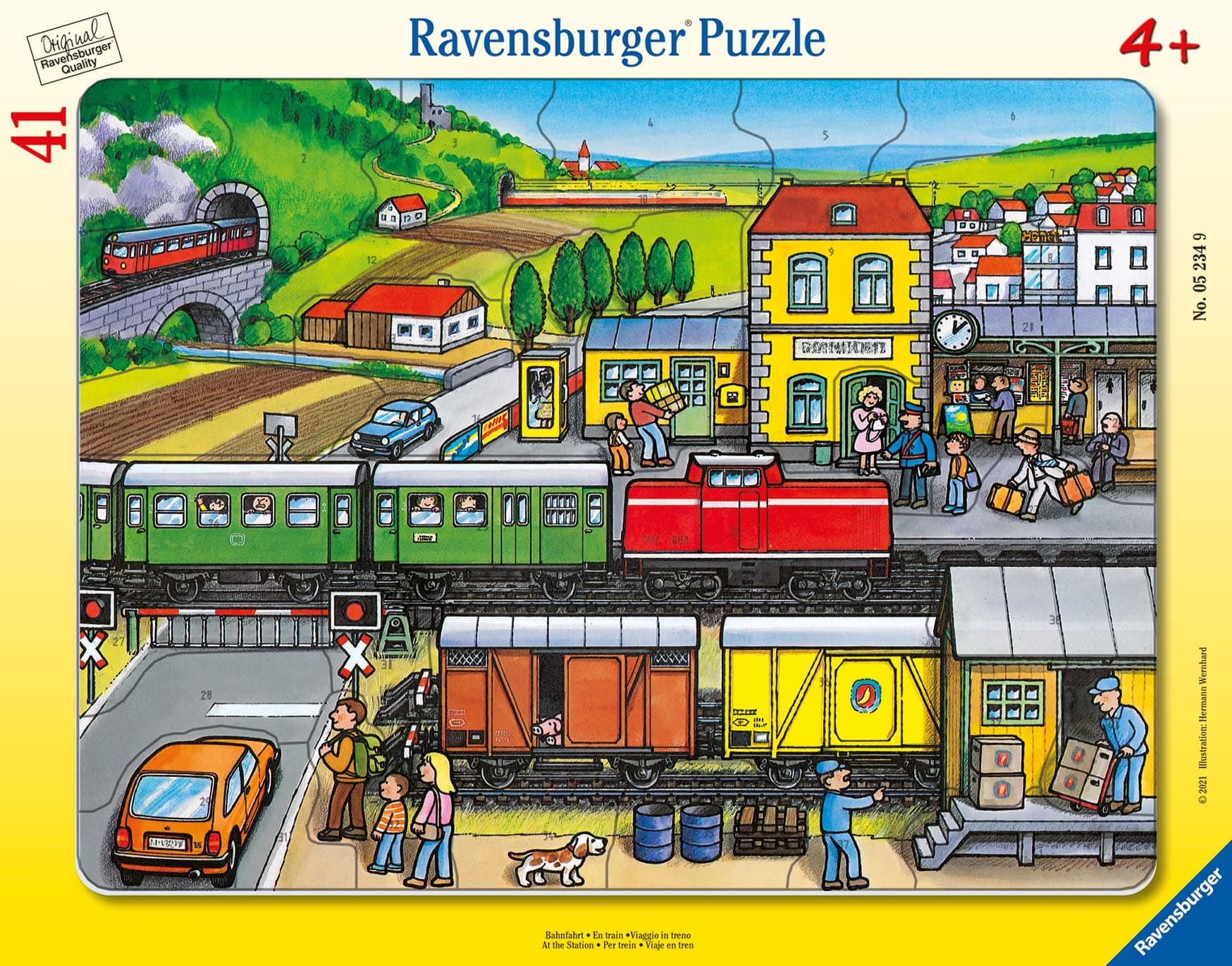 Пъзел Ravensburger 41 ел. - Влак