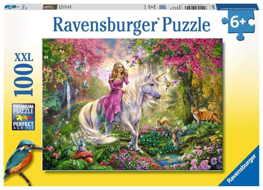 Пъзел Ravensburger 100 ел. XXL - Вълшебна разходка