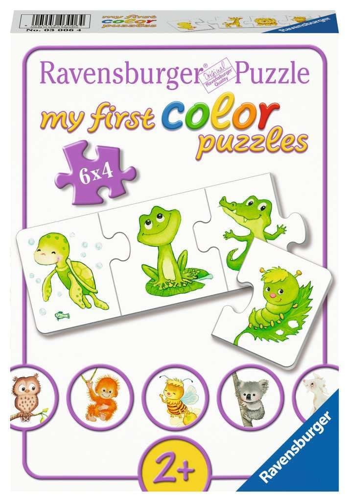 Моят първи пъзел Ravensburger 6х4 ел. - Моето любимо животно