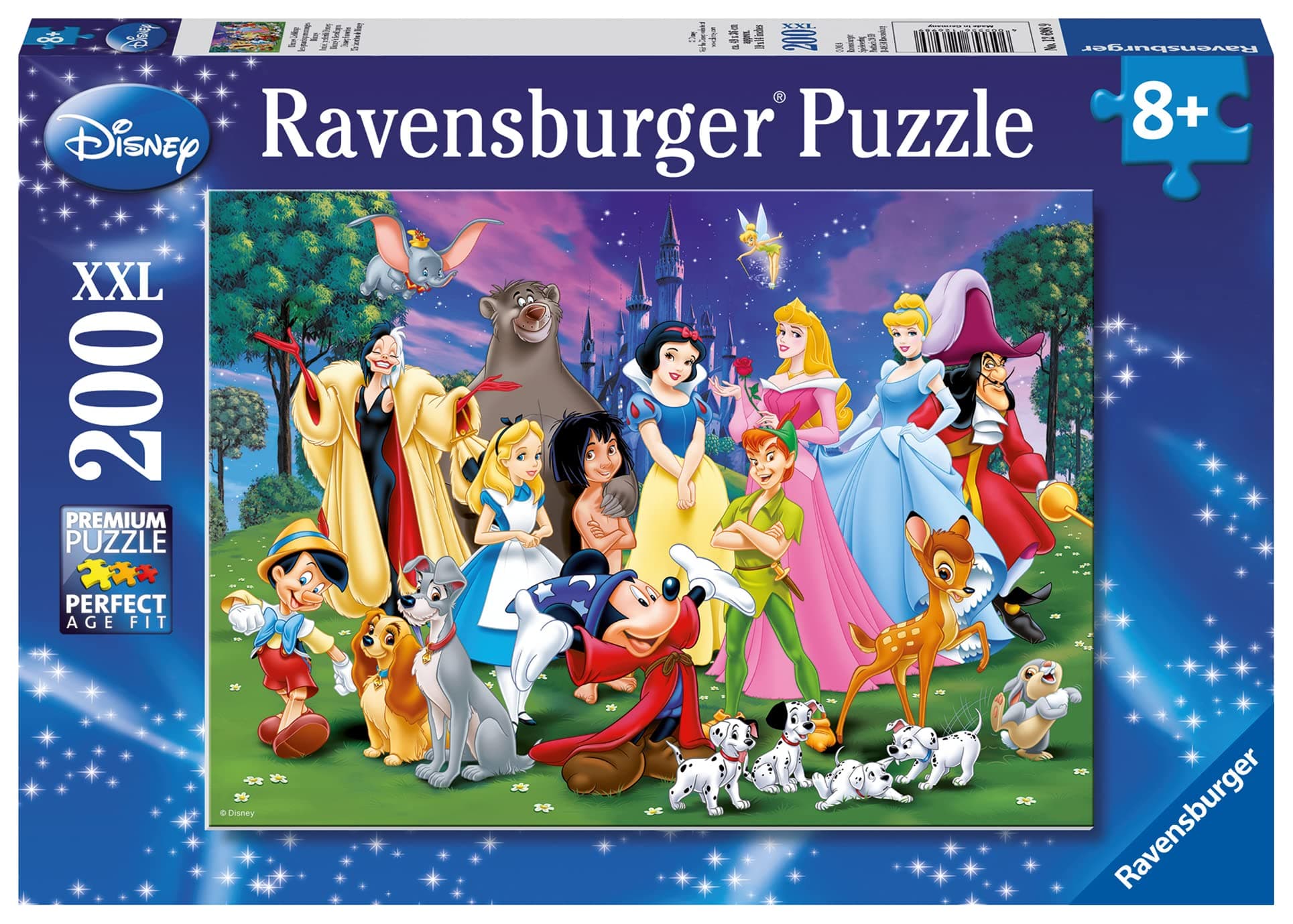 Пъзел Ravensburger 200 ел. XXL - Любимите герои на Дисни