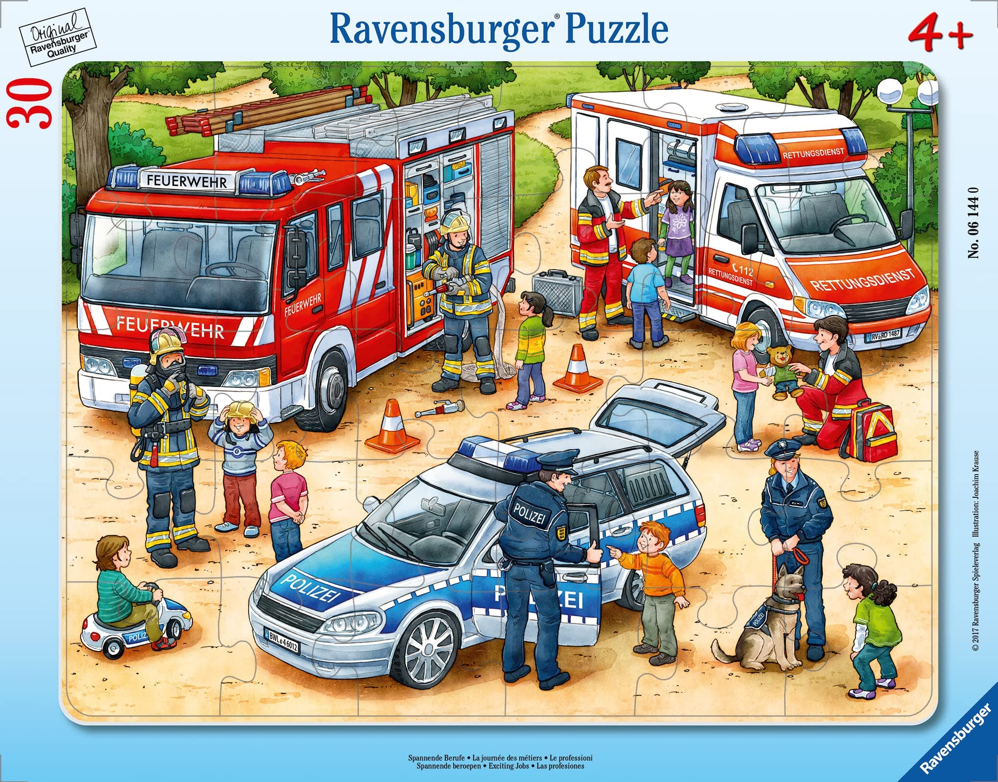 Пъзел Ravensburger 30-48 ел. - Вълнуваща професия