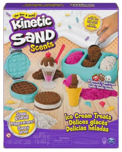 Kinetic Sand - Комплект за сладолед, с аромат