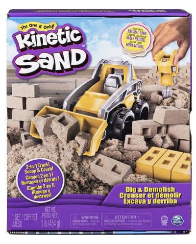 Kinetic Sand - строителен камион