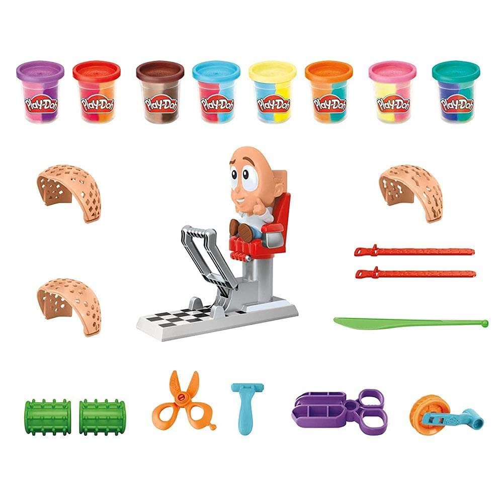 Play Doh - Игрален комплект: Лудият фризьор
