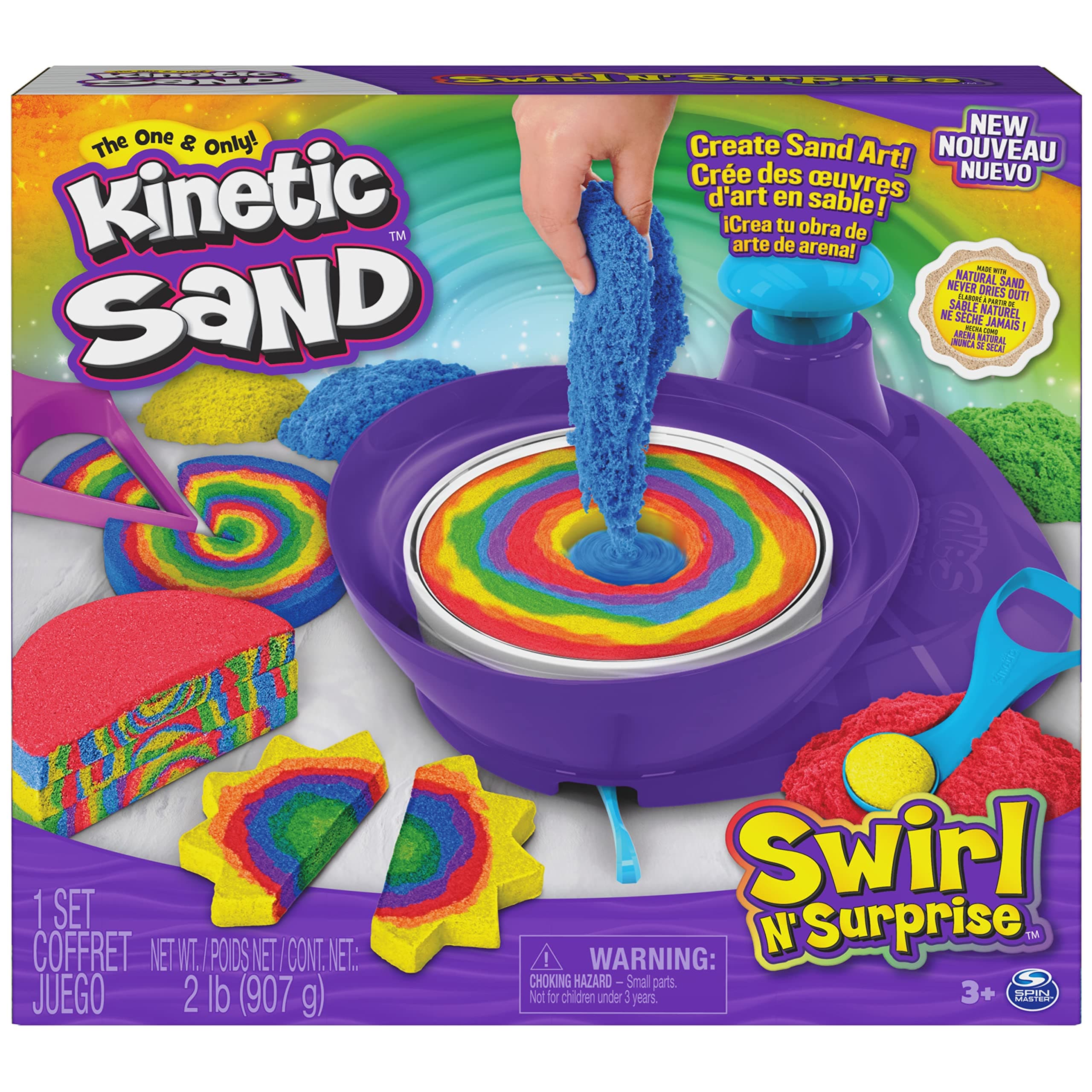Kinetic Sand - Завърти и се изненадай