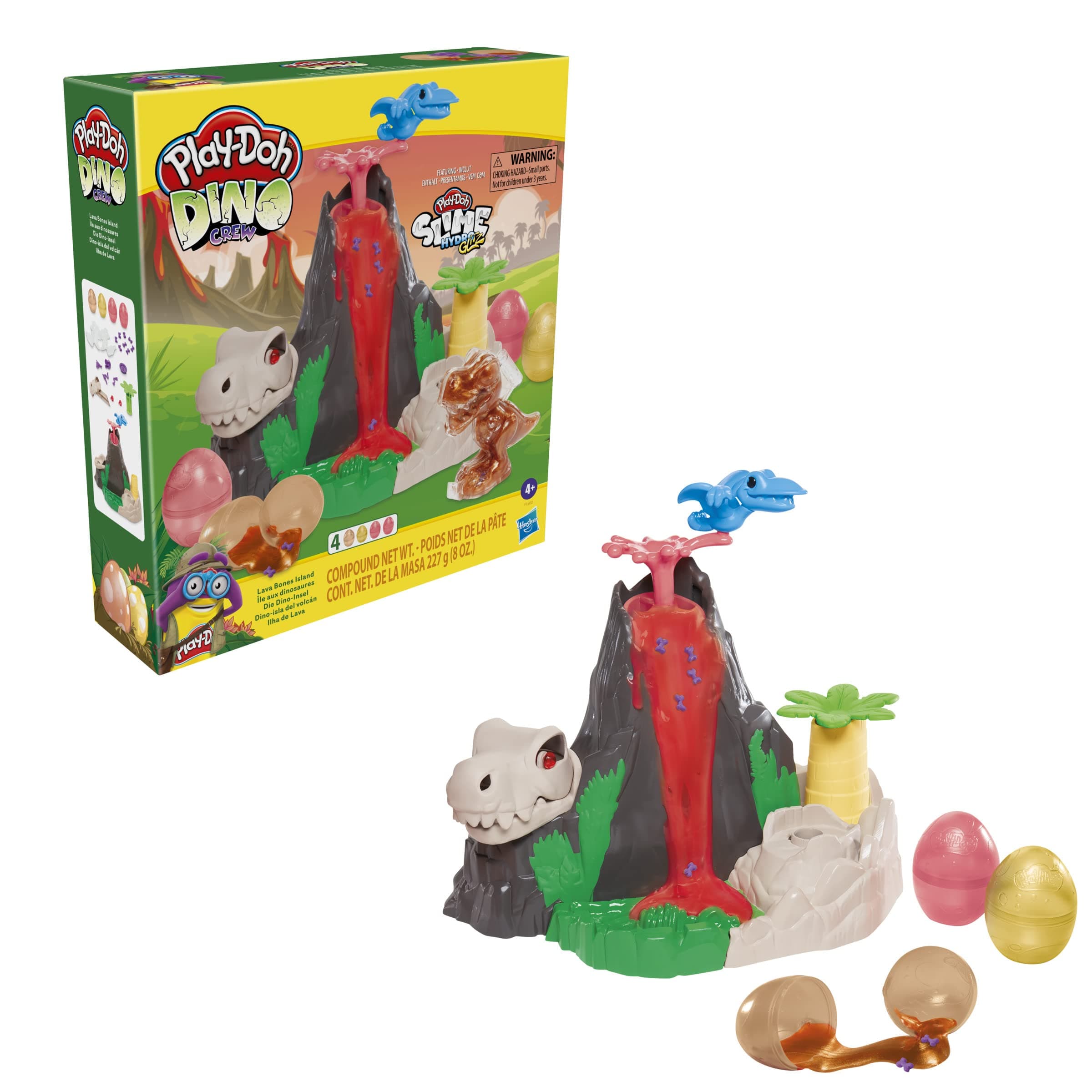 Play Doh - Вулкан на остров от кости