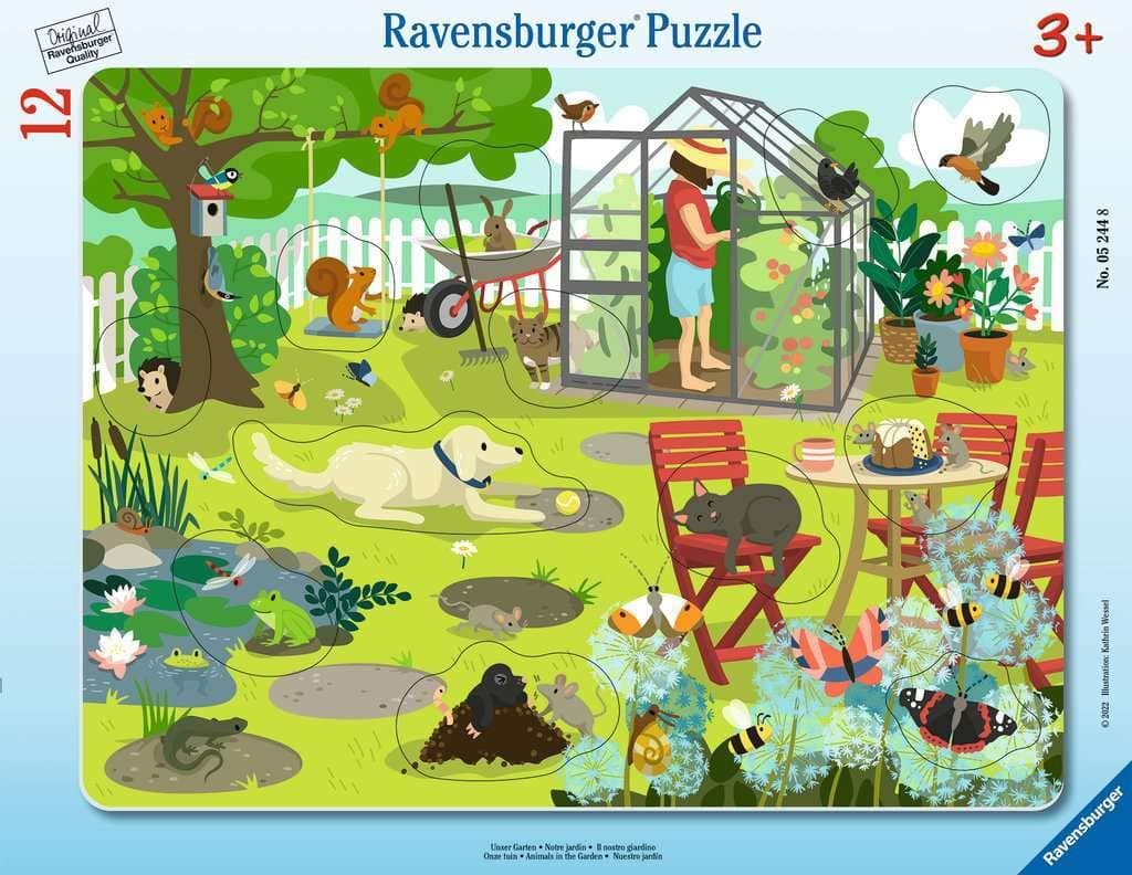 Пъзел Ravensburger 12 ел. - Нашата градина
