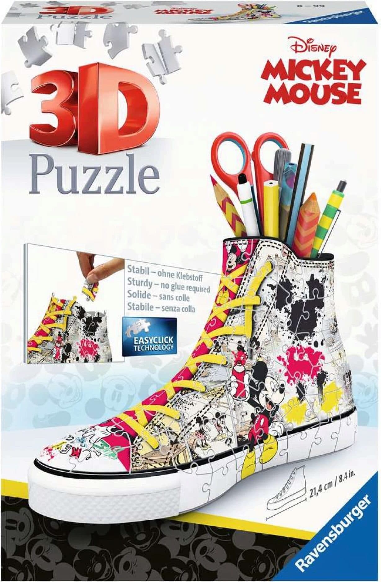 3D Пъзел Ravensburger 108 ел. - Обувка: Мики Маус