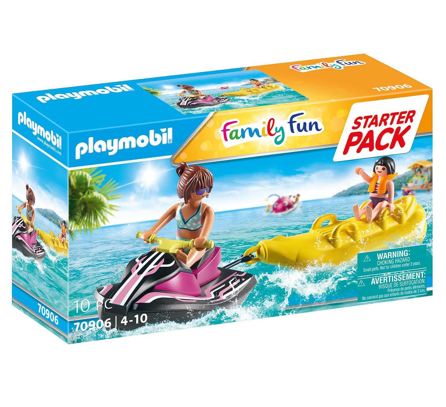 Playmobil - Стартов комплект: Джет ски с лодка банан