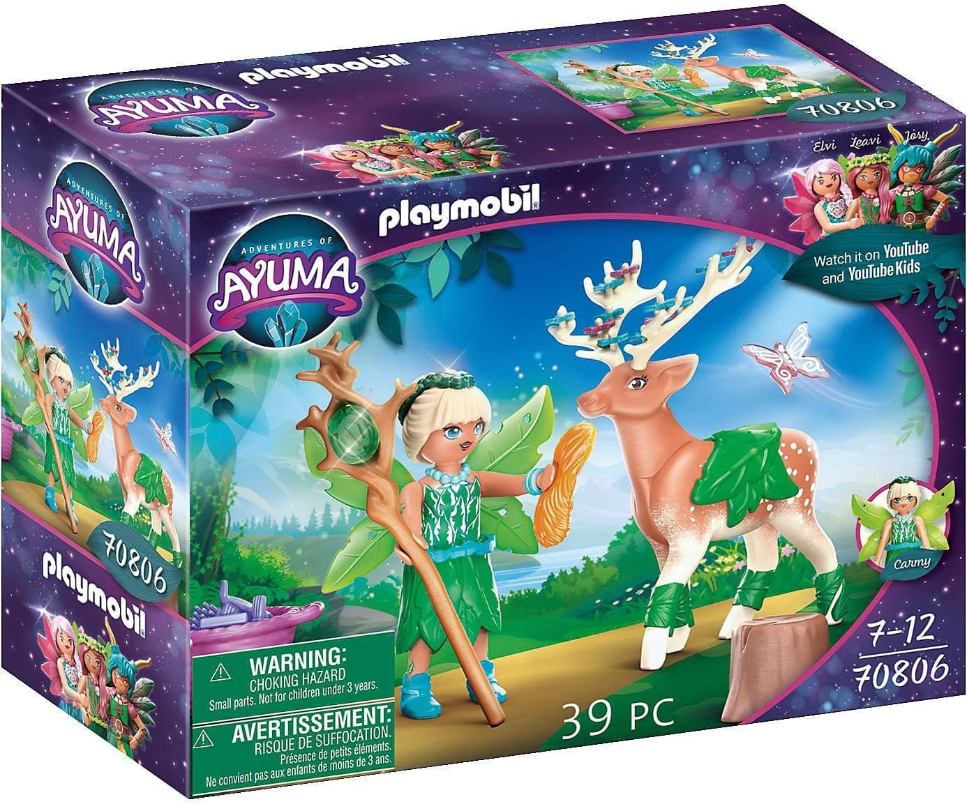 Playmobil - Горска фея с животинче