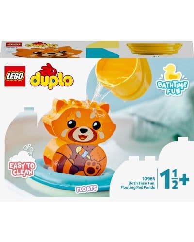LEGO® DUPLO® My First 10964 - Забавления в банята: плаваща червена панда