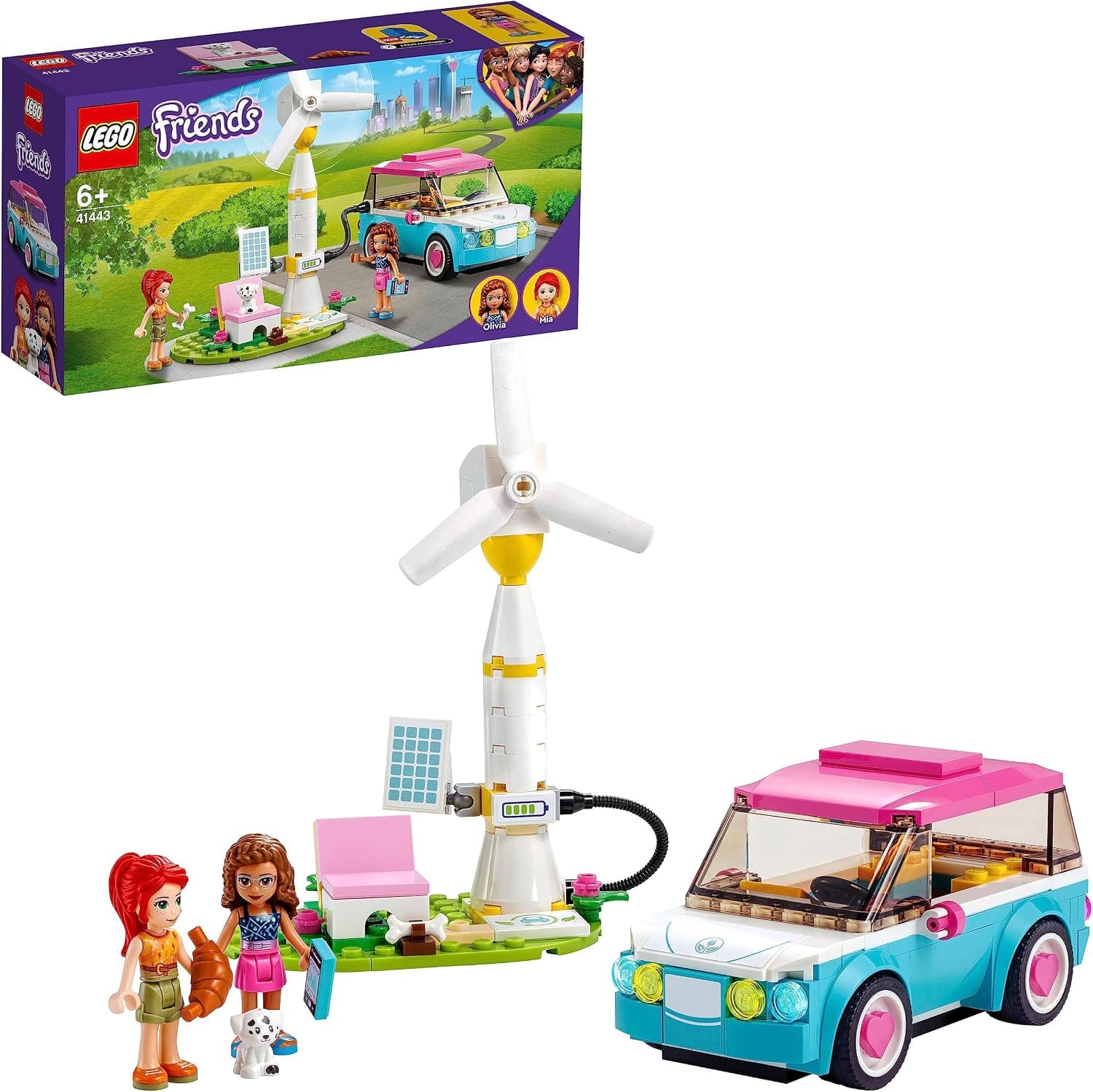 LEGO® Friends 41443 - Електрическа кола на Olivia