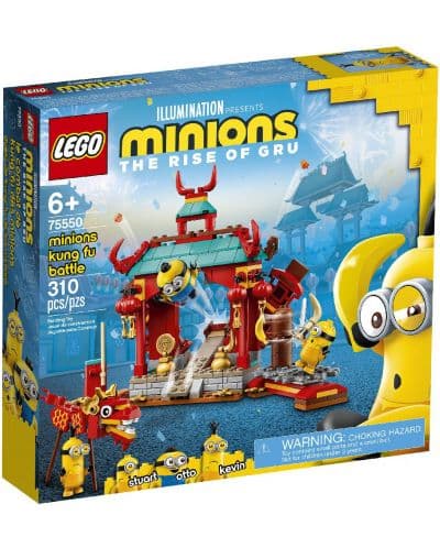 LEGO® Minions 75550 - Кунг-Фу битка на миньоните