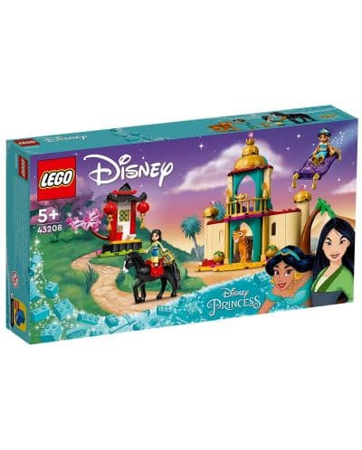 LEGO® Disney Princess™ 43208 - Приключението на Ясмин и Мулан