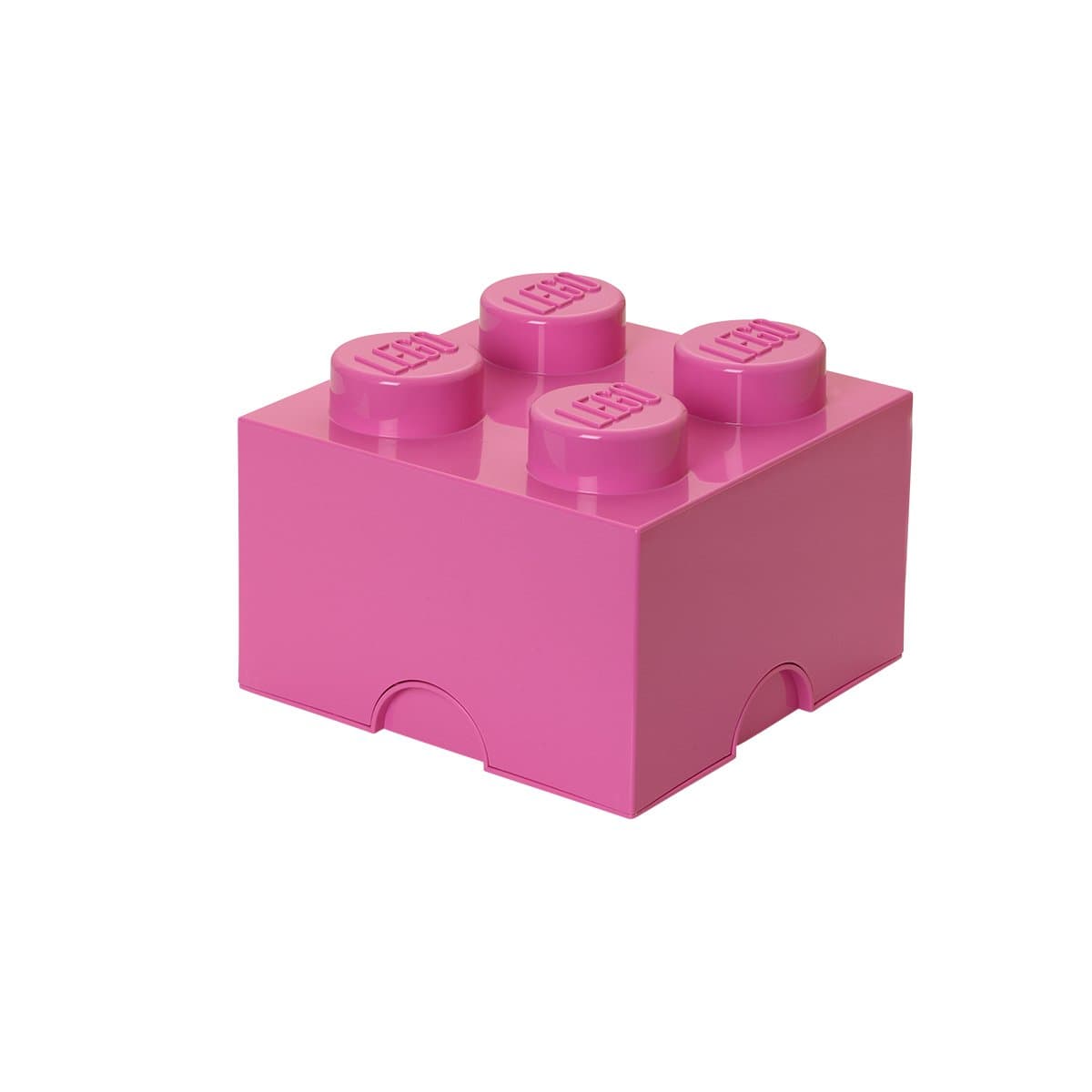 LEGO® кутия за съхранение - Тухличка 4, лилав цвят