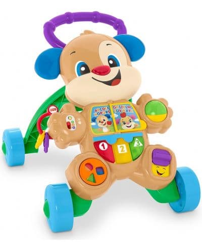 Музикална проходилка кученце на български език Fisher Price Smart Stages