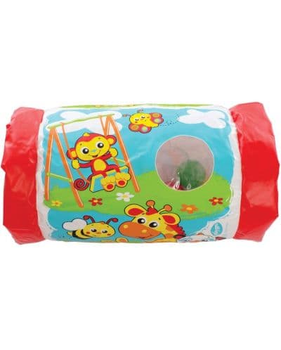 Надуваема играчка Playgro, валяк, червен, 6м+