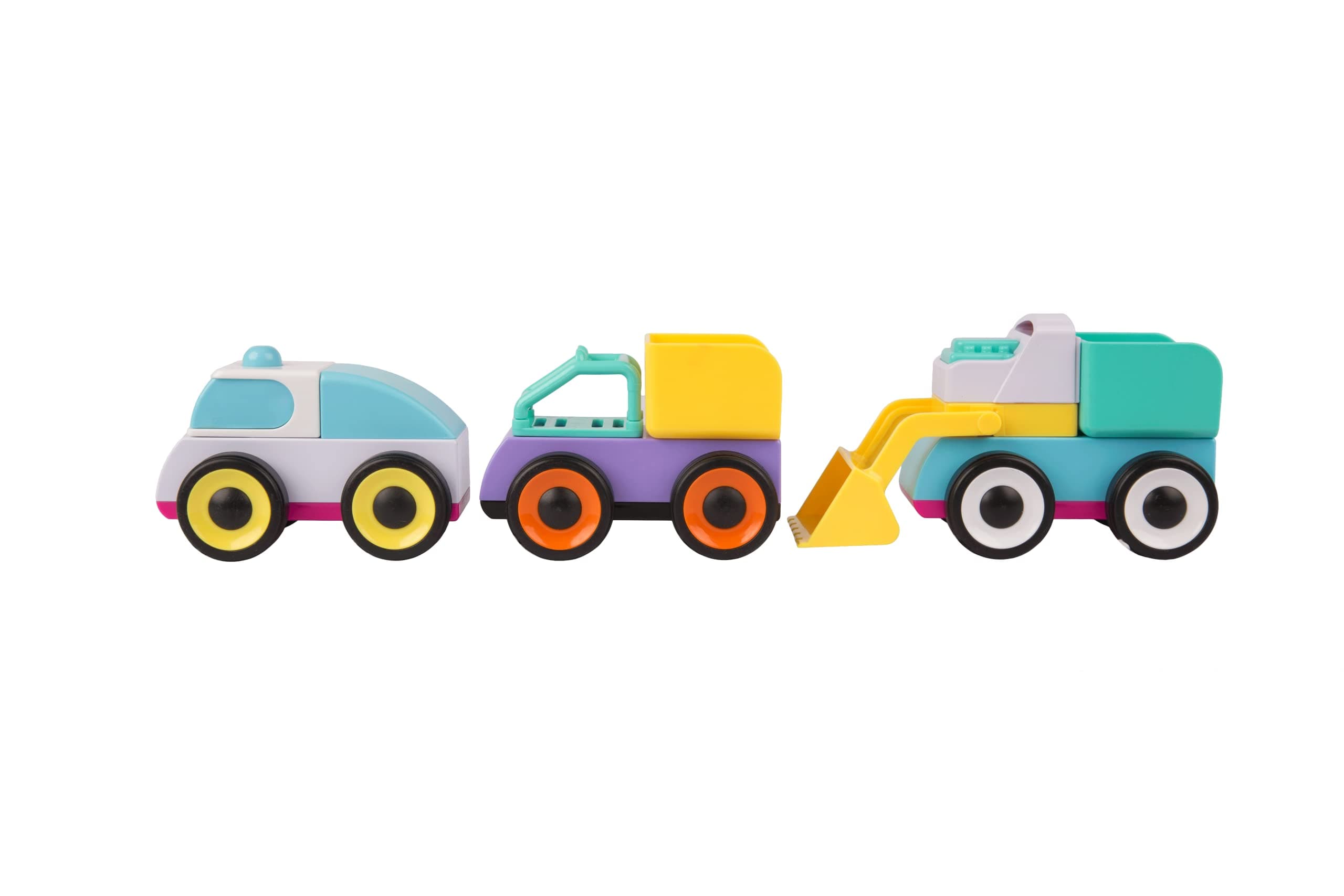 Активна играчка превозни средства миксирай и сглобявай Playgro, 12-36м