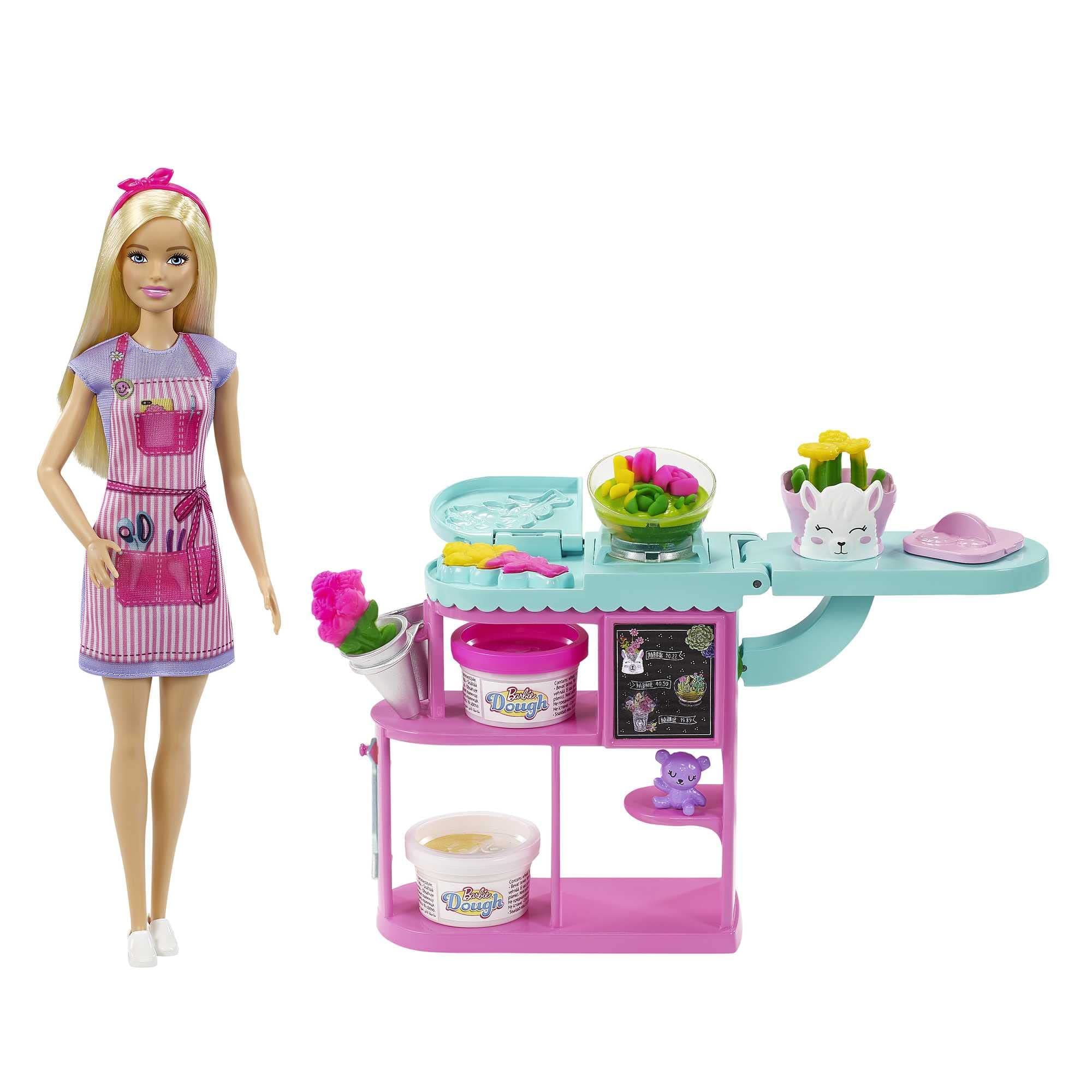 Кукла Barbie - Комплект магазин за цветя