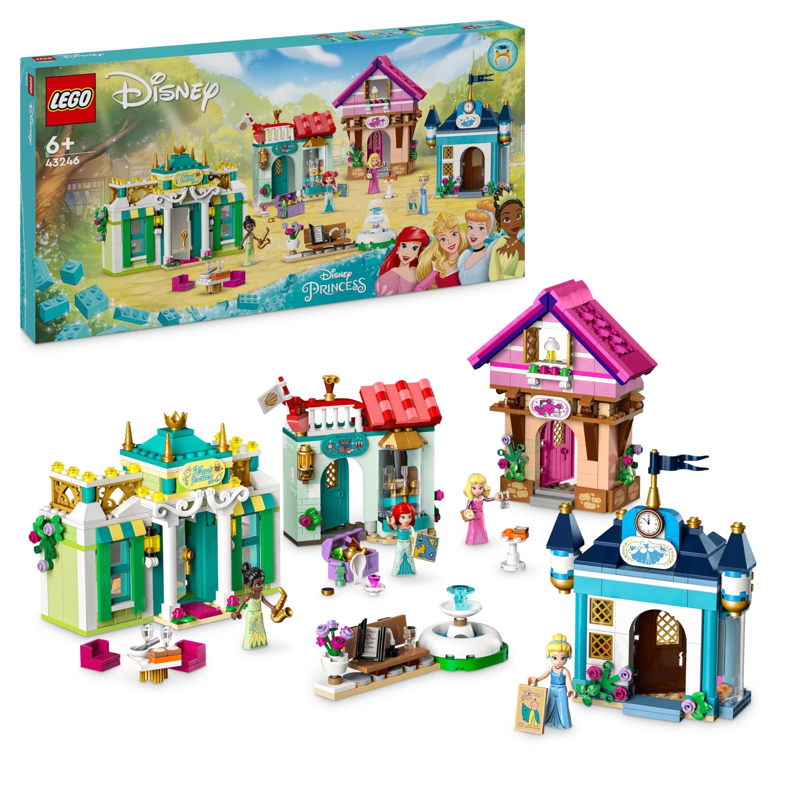 LEGO® Disney Princess™ 43246 - Приключение на пазара с принцесите на Disney