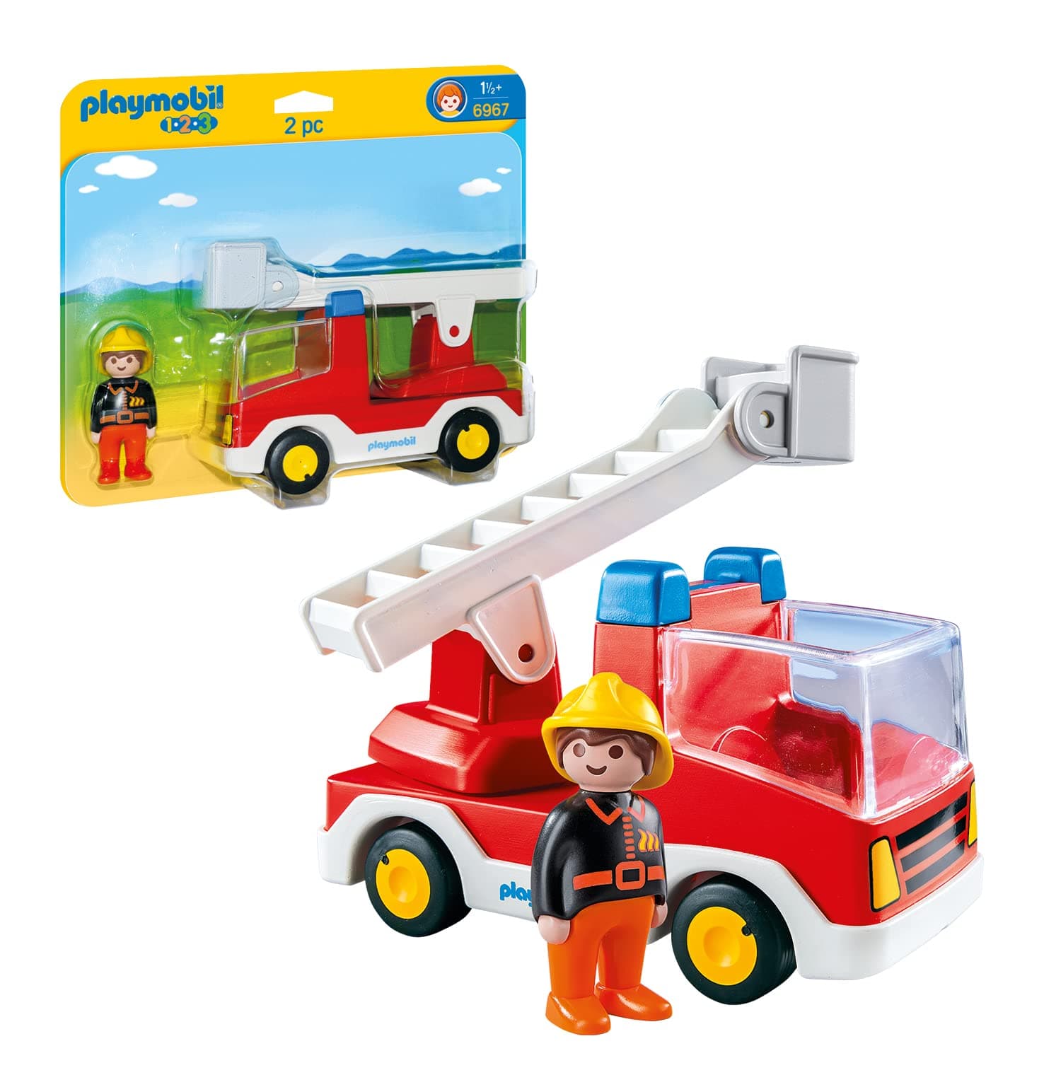 Playmobil - Пожарникарски камион със стълба