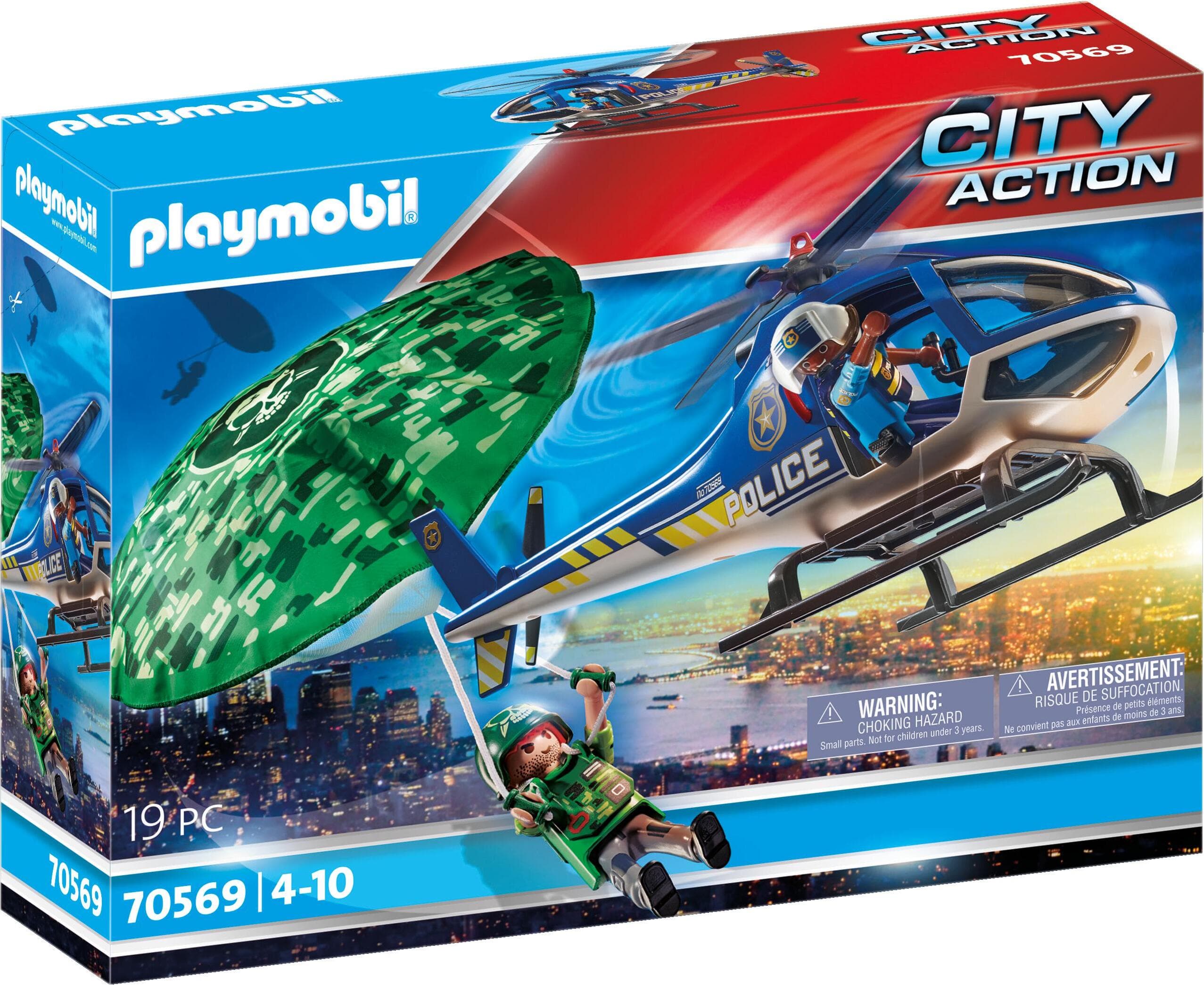 Playmobil - Полицейско преследване с хеликоптер