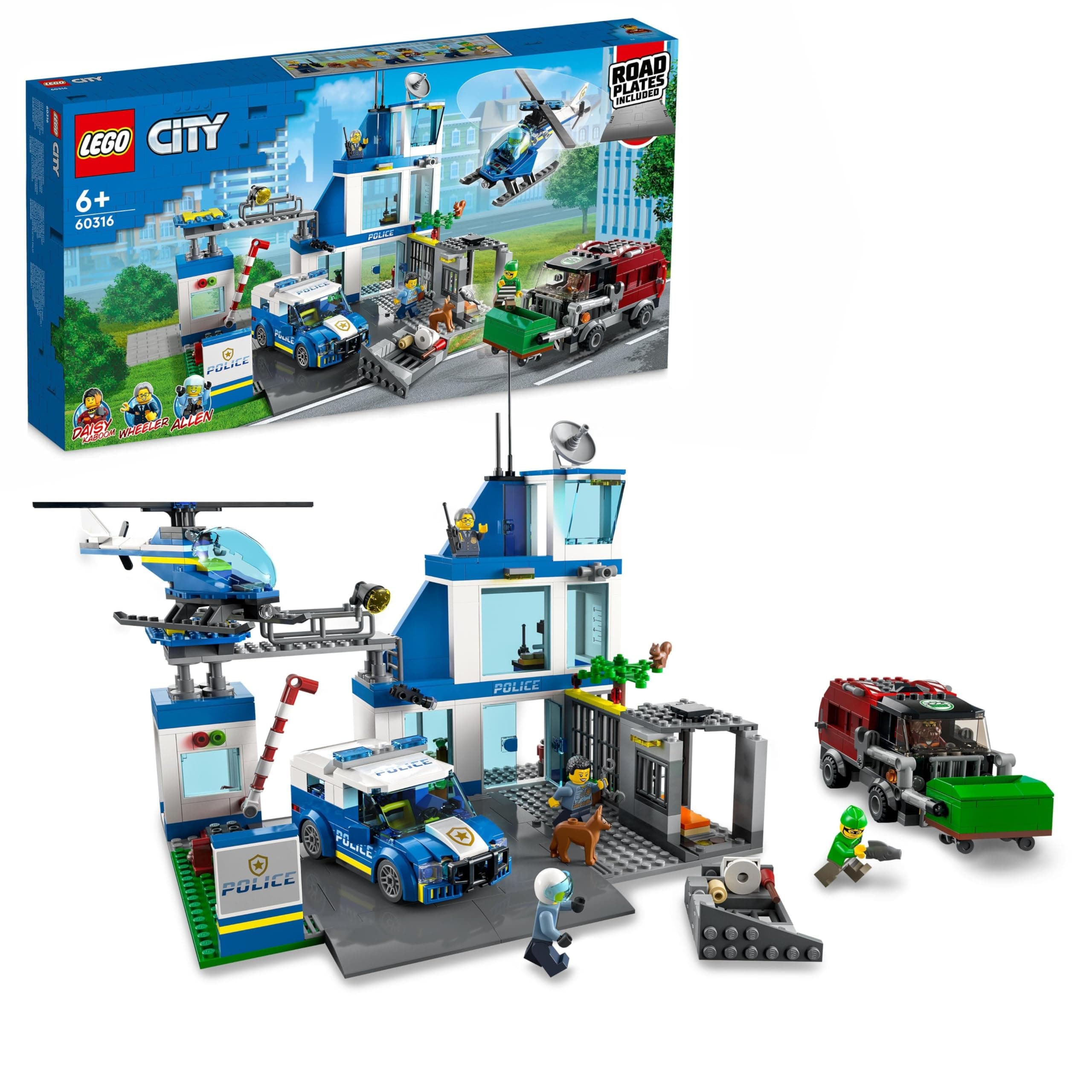 LEGO® City Police 60316 - Полицейски участък