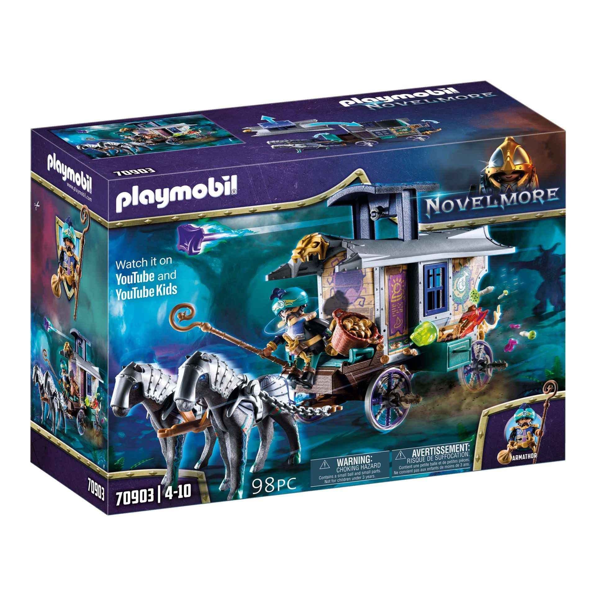 Playmobil - Виолетовата долина: Търговец с карета