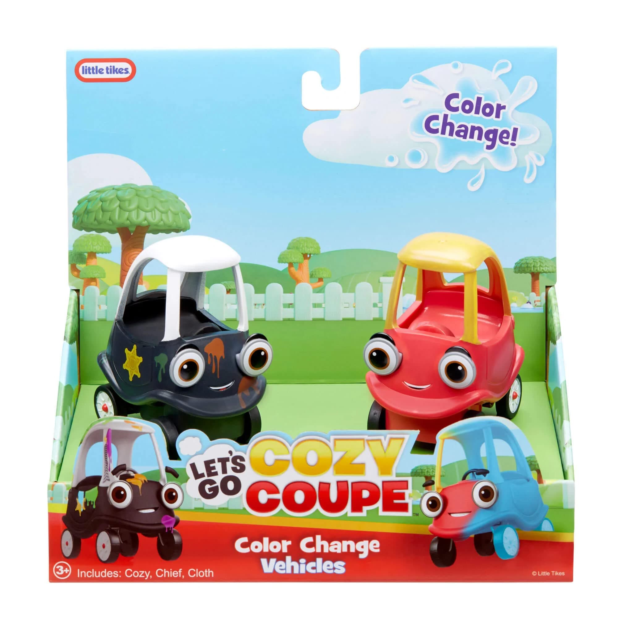 Cozy Coupe: Комплект от 2 колички с промяна на цвета Little Tikes